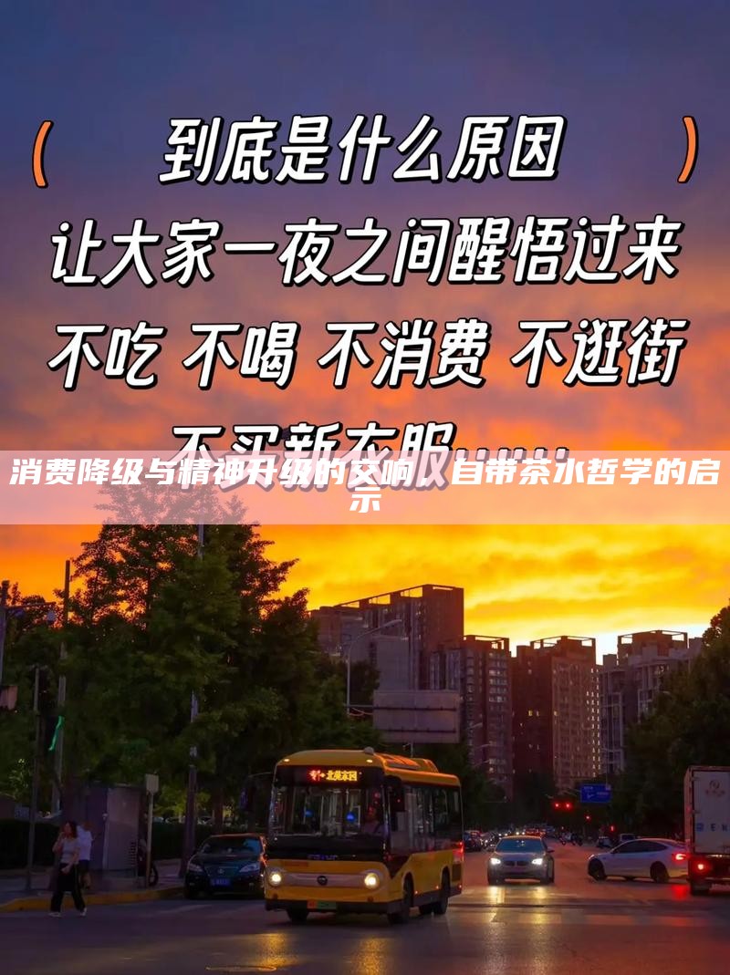 消费降级与精神升级的交响,自带茶水哲学的启示